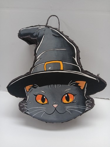 Pinata cute black cat - black,