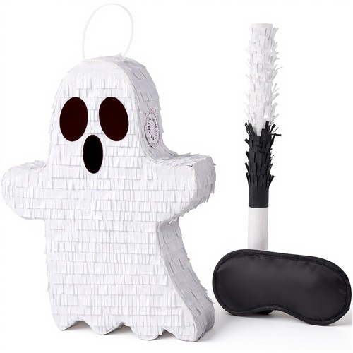 Spooky ghost pinata 11x14 - ghost, 11x14.7"